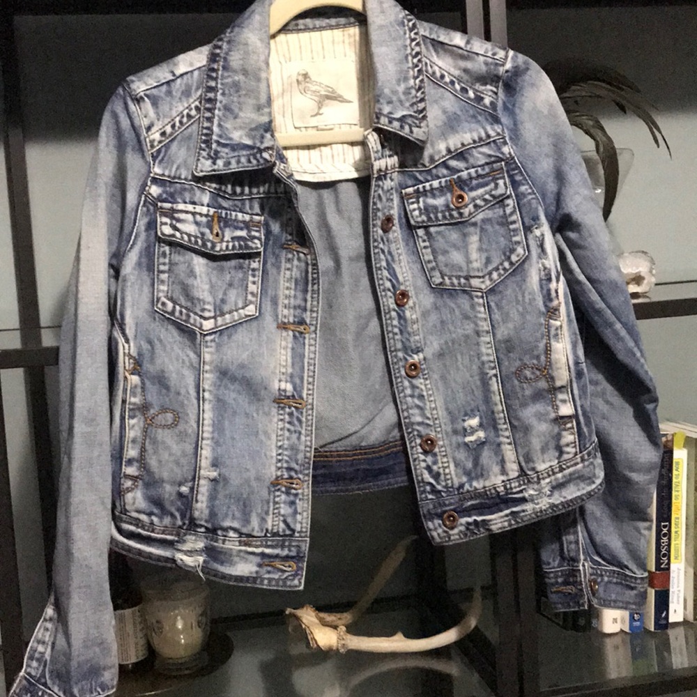 White Crow Cropped Jacket